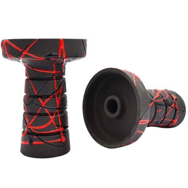 Чаша Gusto Bowls Harmony Red Black