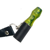 Персональний мундштук shisha store Epoxy Light Green - Blue