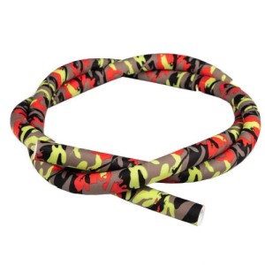 Шланг силіконовий AMY Deluxe Soft Touch camouflage Red Green