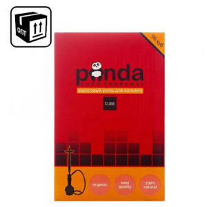 Уголь Panda coco charcoal 96 куб. Red оптом 100 кг