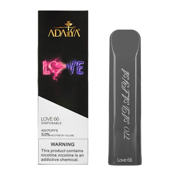 Одноразовая электронная сигарета ADALYA Love 66 (Лав 66) 1200 puff