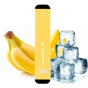 Одноразова електронна сигарета BARZ Акциз Banana Ice (Банан Лід) 300 puff