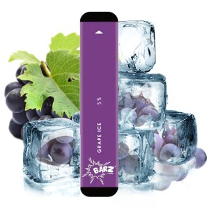 Одноразовая электронная сигарета BARZ Акциз Grape Ice (Виноград Лед) 300 puff