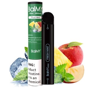 Одноразова електронна сигарета BalMY Max Fruit Mint (Фруктова М'ята) 1500 puff