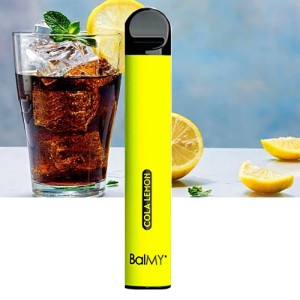 Одноразова електронна сигарета BalMY Акциз Cola Lemon (Кола Лимон) 500 puff