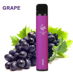 Одноразовая электронная сигарета ELF BAR Grape (Виноград) 1500 puff