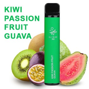 Одноразова електронна сигарета ELF BAR Акциз Kiwi Passion Fruit Guava (Ківі Маракуя Гуава) 1500 puff
