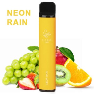 Одноразова електронна сигарета ELF BAR Neon Rain (Фруктовий Мікс) 1500 puff