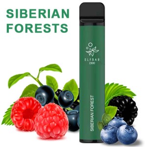 Одноразова електронна сигарета ELF BAR Siberian Forests (Ягідний Мікс) 1500 puff