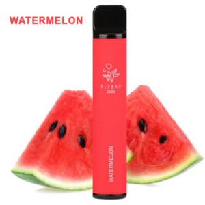 Одноразовая электронная сигарета ELF BAR Акциз Watermelon (Арбуз) 1500 puff