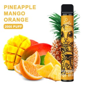 Одноразовая электронная сигарета ELF BAR LUX Pineapple Mango Orange (Ананас Манго Апельсин) 2000 puff
