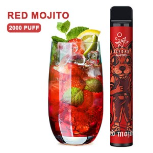 Одноразова електронна сигарета ELF BAR LUX Red Mojito (Червоний Мохіто) 2000 puff