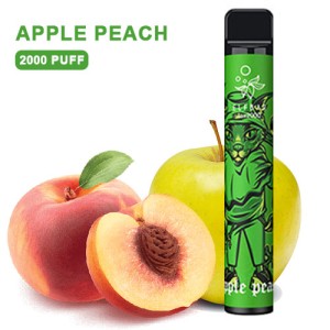 Одноразовая электронная сигарета ELF BAR LUX Apple Peach (Яблоко Персик) 2000 puff