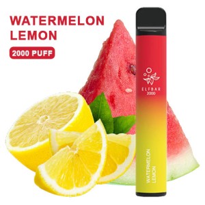 Одноразова електронна сигарета ELF BAR Watermelon Lemon (Кавун Лимон) 2000 puff