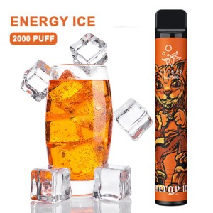 Одноразова електронна сигарета ELF BAR LUX Energy Ice (Енергетик Лід) 2000 puff