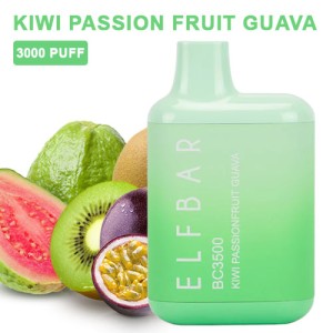 Одноразовая электронная сигарета ELF BAR Kiwi Passion Fruit Guava (Киви Маракуйя Гуава) 3000 puff