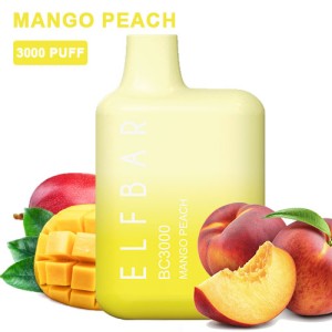 Одноразова електронна сигарета ELF BAR Mango Peach (Манго Персик) 3000 puff