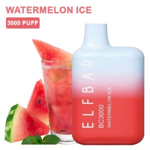 Одноразова електронна сигарета ELF BAR Watermelon Ice (Кавун Лід) 3000 puff