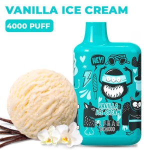 Одноразова електронна сигарета ELF BAR LE Vanilla Ice Cream (Ванільне Морозиво) 4000 puff