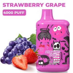 Одноразова електронна сигарета ELF BAR LE Strawberry Grape (Полуниця Виноград) 4000 puff