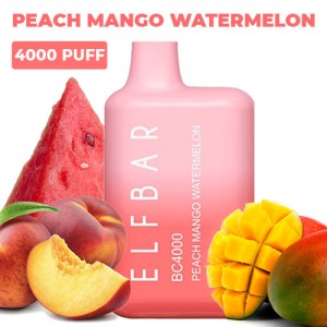Одноразова електронна сигарета ELF BAR Peach Mango Watermelon (Персик Манго Кавун) 4000 puff