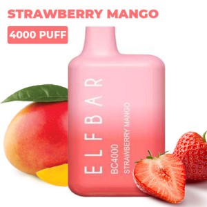 Одноразовая электронная сигарета ELF BAR Strawberry Mango (Клубника Манго) 4000 puff
