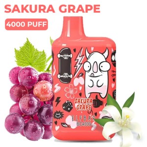 Одноразова електронна сигарета ELF BAR LE Sakura Grape (Сакура Виноград) 4000 puff