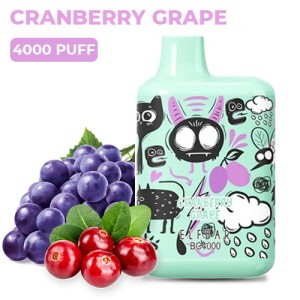 Одноразова електронна сигарета ELF BAR LE Cranberry Grape (Журавлина Виноград) 4000 puff