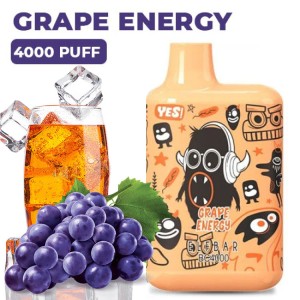 Одноразова електронна сигарета ELF BAR LE Grape Energy (Виноградний Енергетик) 4000 puff