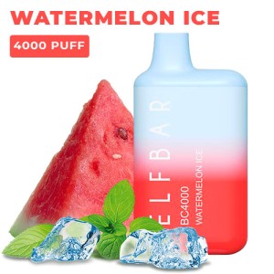 Одноразова електронна сигарета ELF BAR BC Акциз Watermelon Ice (Кавун Лід) 4000 puff
