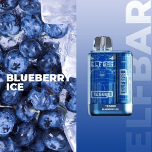 Одноразова електронна сигарета ELF BAR TE Blueberry Ice (Чорниця Лід) 5000 puff