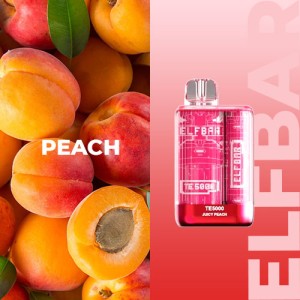 Одноразова електронна сигарета ELF BAR TE Juicy Peach (Соковитий Персик) 5000 puff