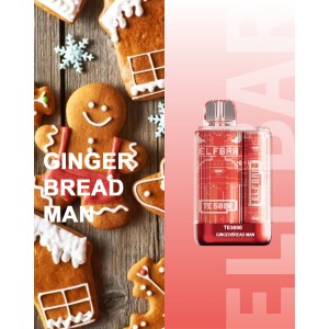 Одноразова електронна сигарета ELF BAR TE Gingerbread Man (Пряничний Чоловічок) 5000 puff