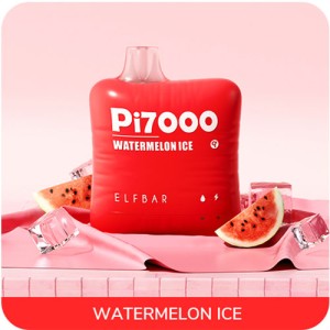 Одноразова електронна сигарета ELF BAR Pi Watermelon Ice (Кавун Лід) 7000 puff