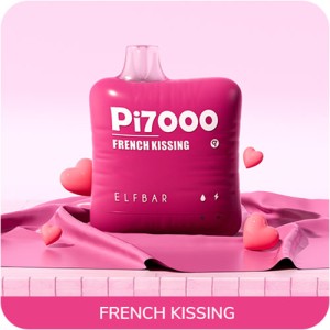 Одноразова електронна сигарета ELF BAR Pi French Kissing (Вишневе Морозиво) 7000 puff