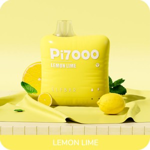 Одноразова електронна сигарета ELF BAR Pi Lemon Lime (Лимон Лайм) 7000 puff