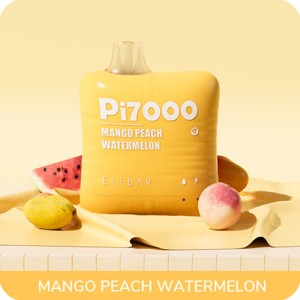 Одноразова електронна сигарета ELF BAR Pi Mango Peach Watermelon (Манго Персик Кавун) 7000 puff