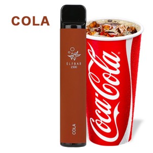 Одноразова електронна сигарета ELF BAR Cola (Кола) 1500 puff