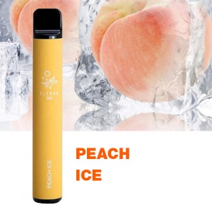 Одноразова електронна сигарета ELF BAR Peach Ice (Персик Лід) 800 puff