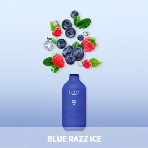 Одноразовая электронная сигарета ELF BAR BB Blue Razz Ice (Голубика Малина Лед) 3000 puff