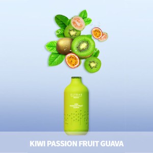 Одноразова електронна сигарета ELF BAR BB Акциз Kiwi Passionfruit Guava (Ківі Маракуя Гуава) 3000 puff