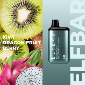 Одноразова електронна сигарета ELF BAR BC Kiwi Dragon Fruit Berry (Ківі Питахая Ягоди) 5000 puff