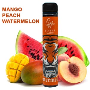 Одноразовая электронная сигарета ELF BAR LUX Mango Peach Watermelon (Манго Персик Арбуз) 1500 puff