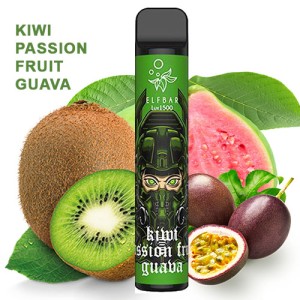 Одноразовая электронная сигарета ELF BAR LUX Kiwi Passion Fruit Guava (Киви Маракуйя Гуава) 1500 puff