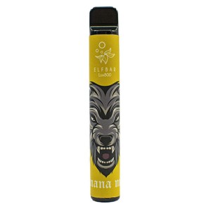 Одноразовая электронная сигарета ELF BAR LUX Banana Milk (Банановое Молоко) 800 puff