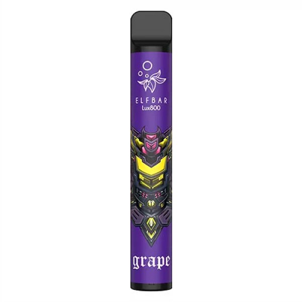 Одноразова електронна сигарета ELF BAR LUX Grape (Виноград) 800 puff