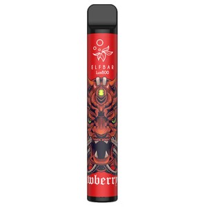 Одноразовая электронная сигарета ELF BAR LUX Strawberry Ice (Клубника Лед) 800 puff