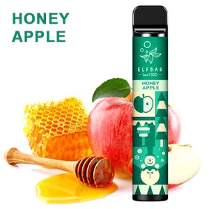 Одноразовая электронная сигарета ELF BAR LUX Honey Apple (Медовое Яблоко) 1500 puff