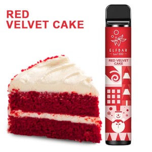 Одноразовая электронная сигарета ELF BAR LUX Red Velvet (Красный Бархат) 1500 puff