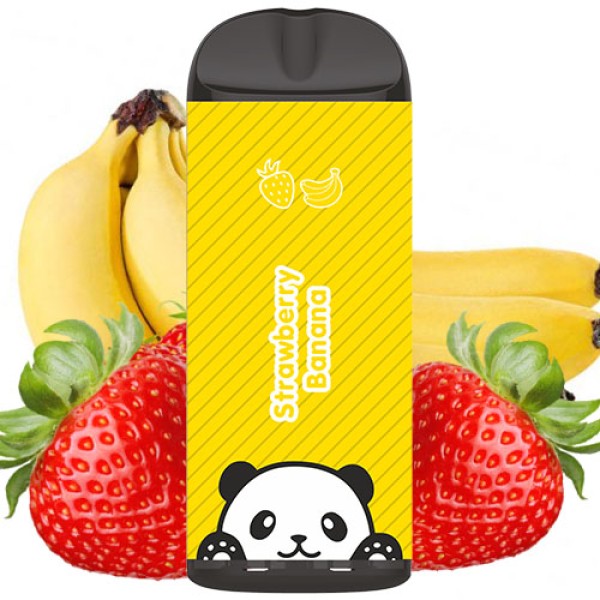 Одноразовая электронная сигарета HELLO Strawberry Banana (Клубника Банан) 1000 puff